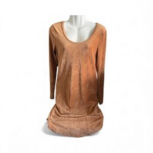 Ultra Flirt Women's Tan Dress